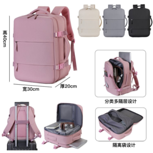 Waterproof and wear-resistant fabric, comfortable to carry commuter laptop backpack
