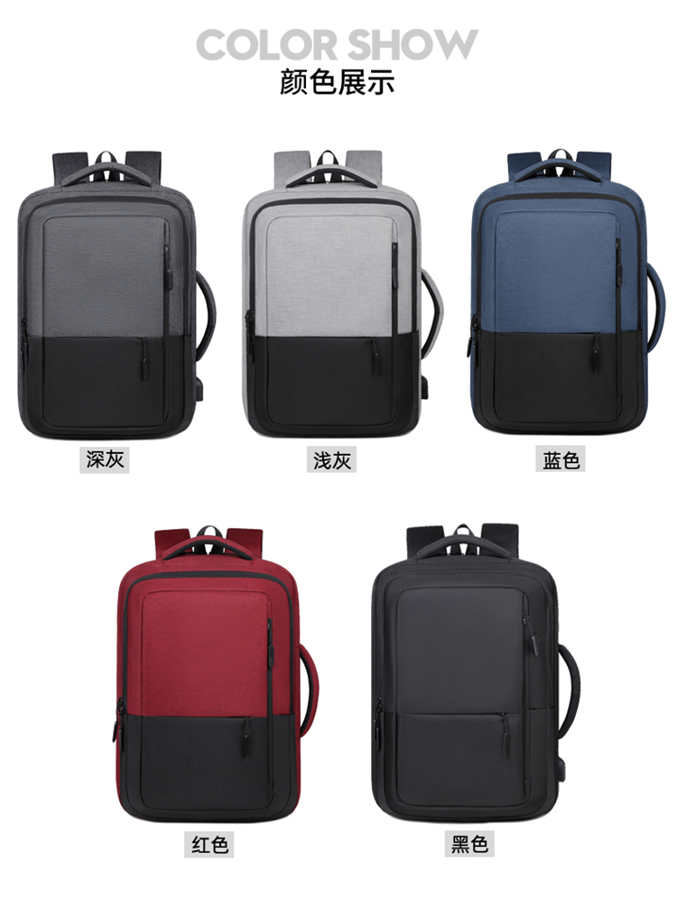 Ample space easily accommodates laptops and daily necessities, a practical and versatile backpack