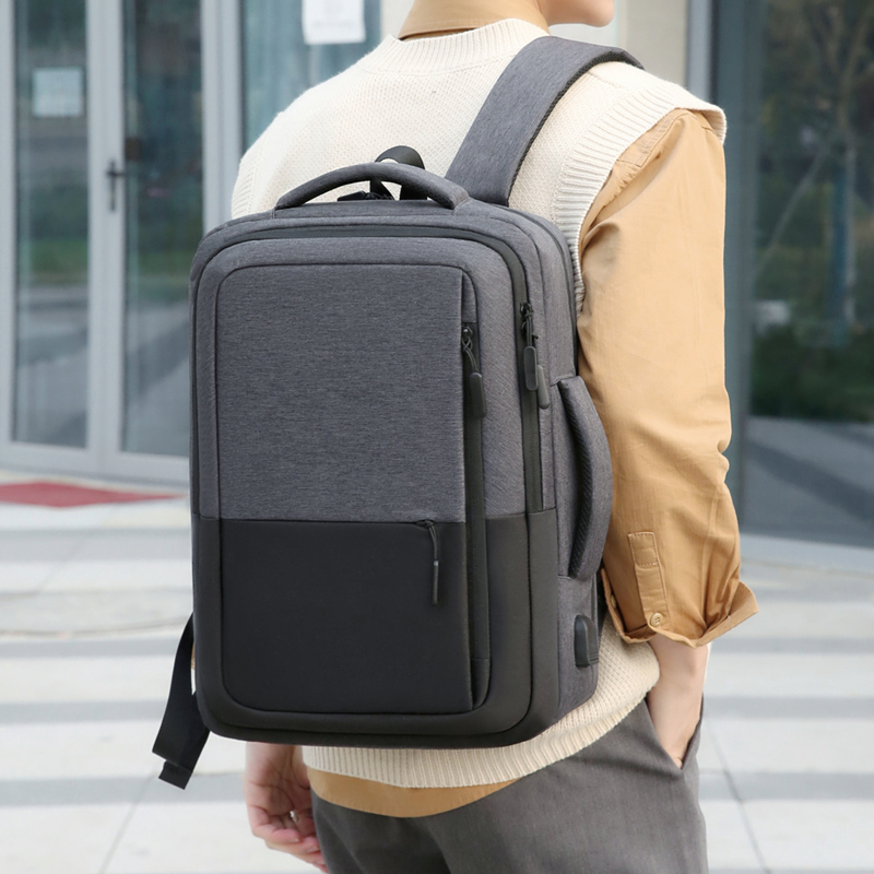 Large capacity + stylish appearance, the ideal choice for Oxford cloth business backpacks