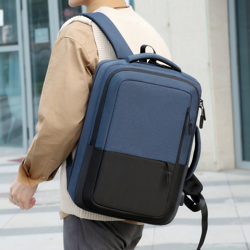 Large capacity + stylish appearance, the ideal choice for Oxford cloth business backpacks