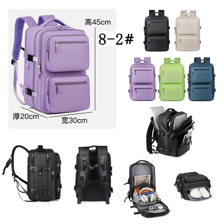 Simple and elegant business backpack, easily handles work and daily outings