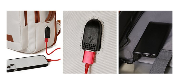 A laptop backpack that combines practicality and style, the ideal choice for business professionals on the go