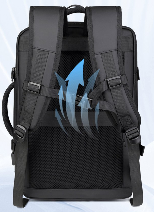 Stylish and versatile backpack, dual-use laptop bag for business and casual occasions