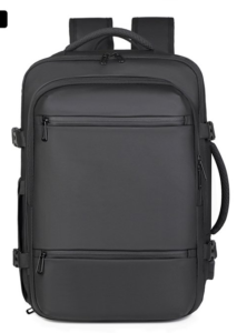 Multi-compartment organized storage, shockproof laptop backpack for business commuting
