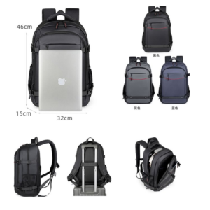 Lightweight and pressure-relieving design, business laptop backpack that won’t tire your back even after long-time wearing