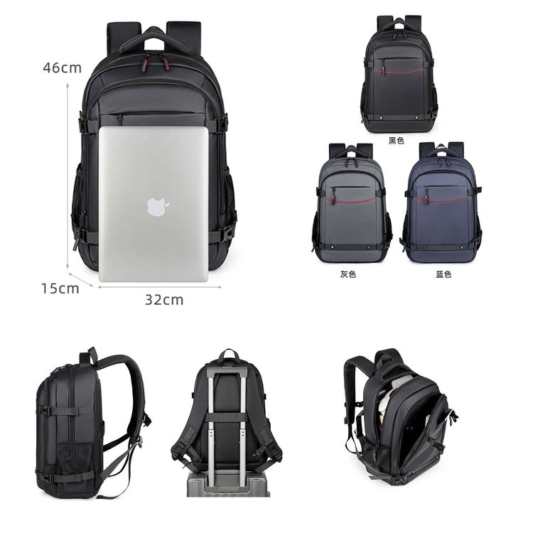 Lightweight and pressure-relieving design, business laptop backpack that won’t tire your back even after long-time wearing