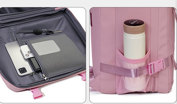 Waterproof and wear-resistant fabric, comfortable to carry commuter laptop backpack