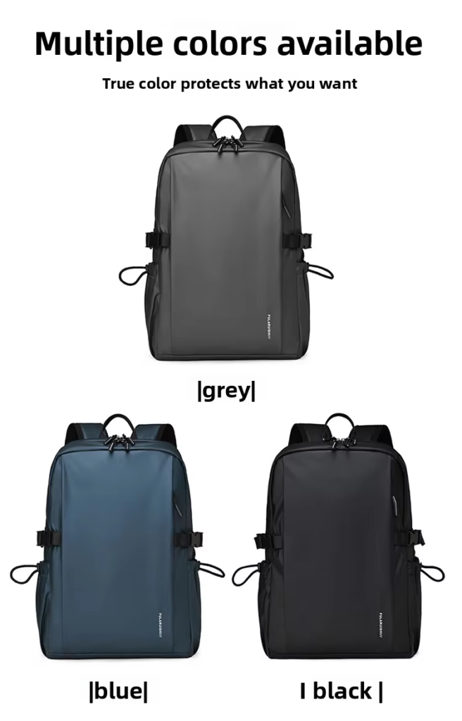 Minimalist Waterproof Leisure Bag Lightweight Fashion Casual School Bag Customizable High Quality Factory DirectLaptop Backpack