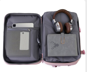 Waterproof and wear-resistant fabric, comfortable to carry commuter laptop backpack