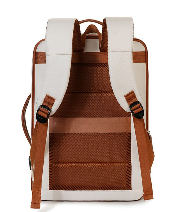 A laptop backpack that combines practicality and style, the ideal choice for business professionals on the go