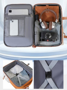 Professional laptop compartment protection, large-capacity backpack for urban professionals