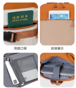 Professional laptop compartment protection, large-capacity backpack for urban professionals