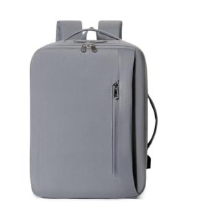 Stylish and textured business backpack with a shockproof laptop compartment for enhanced protection