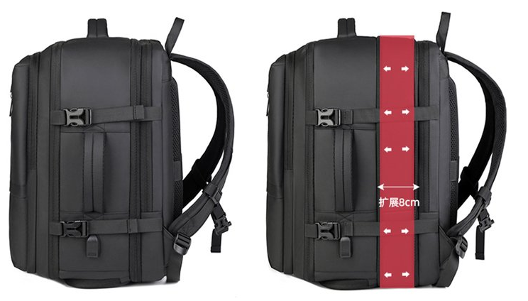 Stylish and versatile backpack, dual-use laptop bag for business and casual occasions