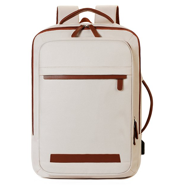 A laptop backpack that combines practicality and style, the ideal choice for business professionals on the go