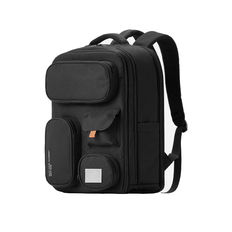 Slim Durable  Oxford Backpack, Multi-Pocket Commuter Backpack for Men & Women