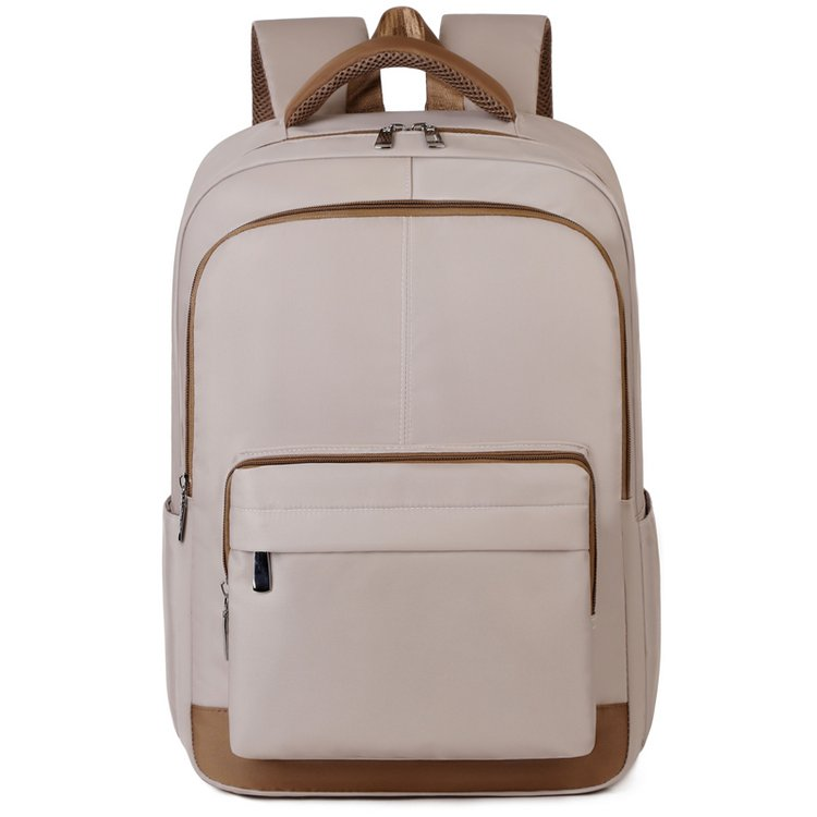 A backpack with multiple pockets for organized storage, saying goodbye to clutter and making work and travel more hassle-free